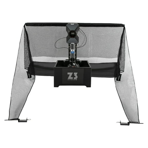 100-Ball Capacity Black Ping Pong Ball Machine,10 Programmable Modes,2.4G Remote Control,35-90 Balls/Min,Double-Wheel Service,for Gym/School Training