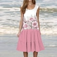 thumbnail image 1 of T-Shirt à Manches Longues pour Femmes Seductiva Rabais de 50 % Liquidation Robes d'Été pour Femmes Grande Taille Robe de Plage Décontractée Robes Soleil Aguichant Robe Sans Manches Robes Midi Fluides, 1 of 5