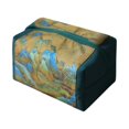 thumbnail image 3 of Caja de almacenamiento de servilletas, dispensador portátil de pañuelos decorativos para hotel, hogar y oficina. Verde, 3 of 9