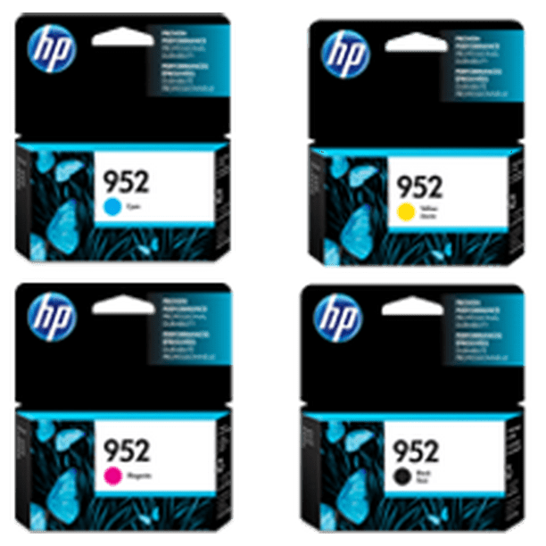 ~brand New Original Hp 952 Ink Inkjet Cartridge Set Black Cyan Yellow Magenta Walmartca 1083