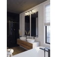 thumbnail image 3 of SYDV2807LAJUDBK AFX Sydney - 30W 4 LED Bath Vanity-6.75 Inches Tall and 7 Inches Wide-Black Finish, 3 of 4