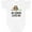 AA-White, variant on Inktastic My Nonnie Loves Me Grandchild Girls Baby Bodysuit