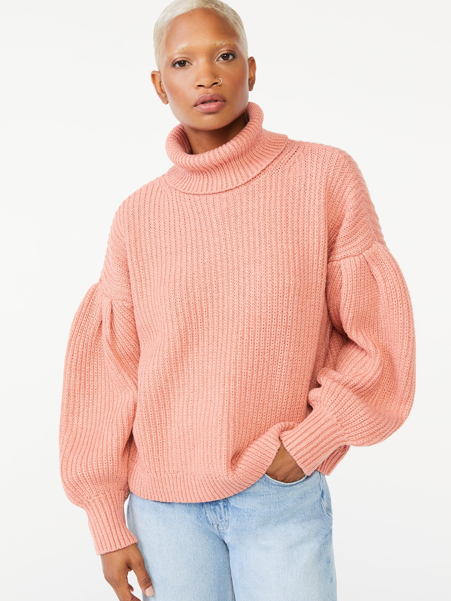 Free Assembly Women's Cowl Neck Sweater 