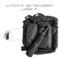 thumbnail image 6 of URBN ELEMNTS Compact Travel Umbrella, Automatic Open Close, Stainless Steel, Black, 1 Count, 6 of 6