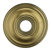 Livex Lighting Ceiling Medallion in Antique Brass