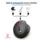 thumbnail image 4 of HXSJ T31 2.4GHz Wireless Vertical Mouse USB Rechargeable Ergonomic Mouse for Windows, 4 of 4