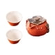 thumbnail image 2 of Juego de té de cerámica, juego de tetera, juego de regalo con 2 tazas, vajilla de estilo chino, tetera de Kung Fu, juego de té de vidrio Kungfu para, 2 of 9