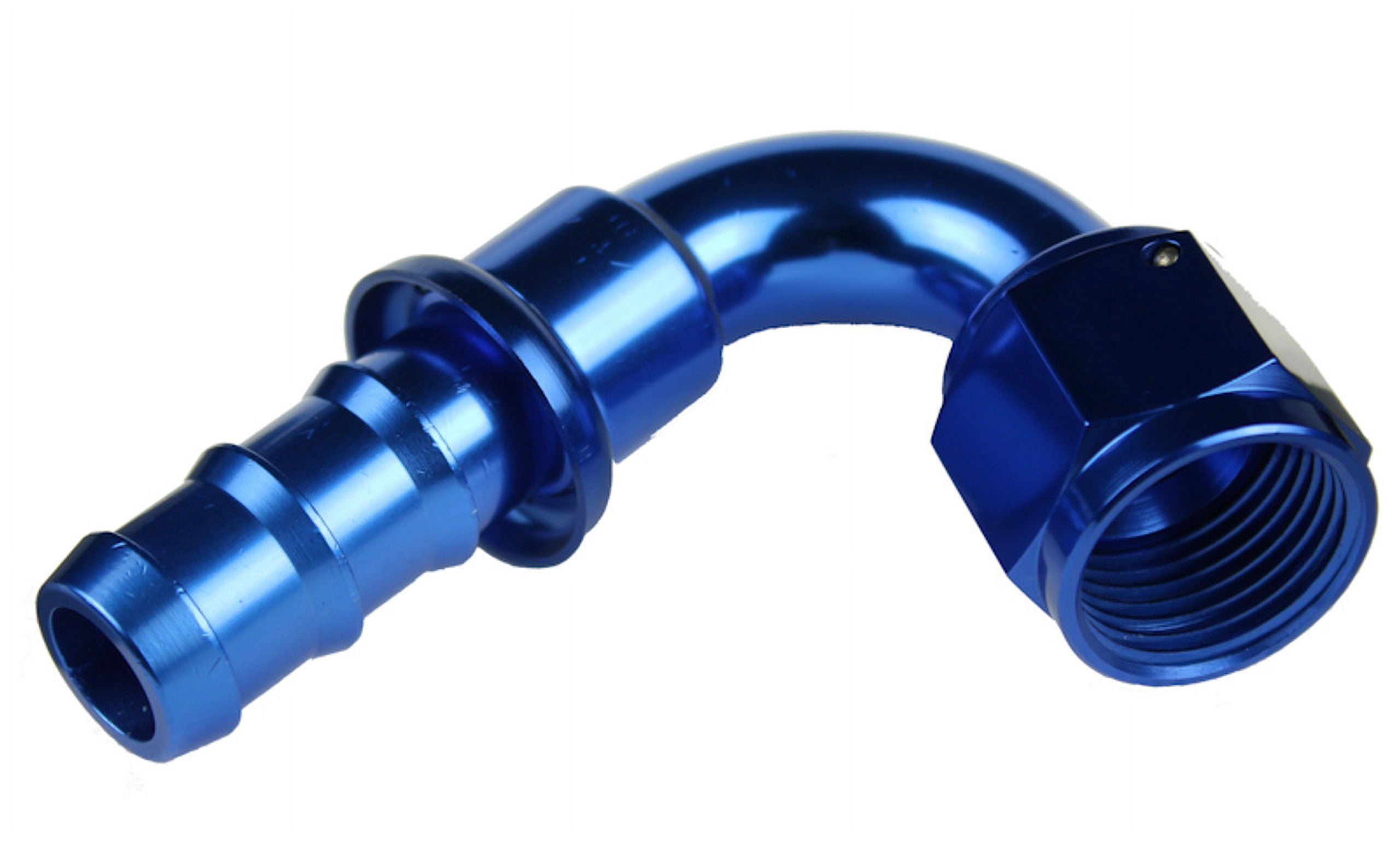 Redhorse Performance 2120-04-1 Hose End Push Lock (Blue) 1 Pack
