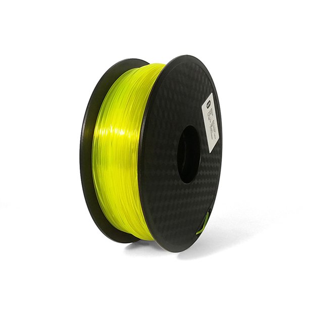 Injueey Recambio de filamento de impresora 3D de 1,75mm para oficina en casa, 190-220 ℃, filamentos PLA antiobstrucción, accesorio para máquina de Impresoras 3D Amarillo