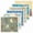 Style 4, variant on 8 Pack Swedish Dishcloths, Reusable Paper Towels for Kitchen, Super Absorbent Cellulose Sponge Cloths, Washable Eco-Friendly Dish Rags, 7.7 x 6.7 in