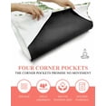 thumbnail image 3 of Green Eucalyptus Leaves Yoga Towel for Hot Yoga Non Slip, Weeping Spring Botanical Summer Yoga Mat Towel Absorbent Yoga Sweat Towels Microfiber Hot Yoga Blanket for Bikram Pilates 26"x74", 3 of 7