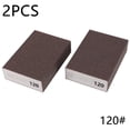 thumbnail image 3 of 2Pc 2Pcgrit 60-320# Wall Grinding Sponge Sand Block Sandpaper Polished Sand Brick 120Grit, 3 of 8
