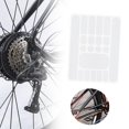 thumbnail image 4 of Etiqueta adhesiva para cadena de bicicleta Colamx calcomanía protectora para marco plegable claro, 4 of 8