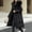 Black-29, variant on Women Waterproof Parka Jacket Trendy Coat Removable Hooded Winter Jacket Cotton Padded Warm Maxi Puffer Coat Long Knee-Length Loose Anti Cold Warm Thickened Hooded Cotton Jacket for Work Office