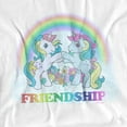 thumbnail image 2 of My Little Pony Retro Friendship Women's T Shirt, White, Medium, 2 of 6