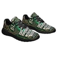 thumbnail image 5 of Irish Blessing StPatrick's Day Shoes Sneakers Black Size 11.5, 5 of 6