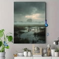 thumbnail image 4 of Qisvanset 12x16 Inch Audrey Hepburn Kiss Vintage Canvas Print Wall Art, 4 of 5
