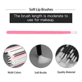 thumbnail image 4 of Pinceles desechables para maquillaje de labios, pincel para brillo labial, aplicadores de brillo labial con cabezal de cepillo suave, varitas cosméticas para pinceles de labios., 4 of 6