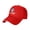 Red, variant on Whitman College Sandwich Cap Unisex Classic Baseball Capunisex Adjustable Casquette Dad Hat
