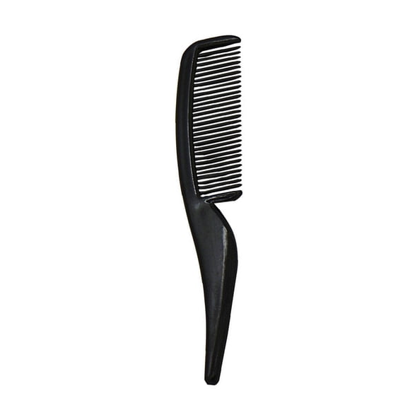 Qarigey Peines de plástico Accesorio profesional Herramientas de barbería Recortadora de barbero Cuidado del cabello Negro
