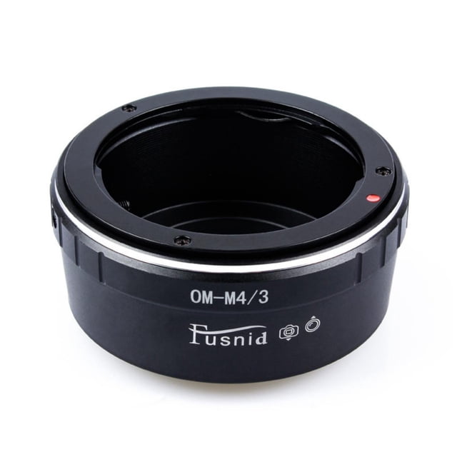 FlyFlise OM-M4/3 Lens Mount Adapter Ring Aluminum Alloy Compatible with Olympus OM Mount Lens to