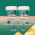 thumbnail image 3 of PINTEX 2 Pack Pintura para Pared Vinil-Acrílica | Fácil Aplicación, Alta Cobertura y Resistente a la Lluvia | Pintura Acrilica para Interiores Exteriores Mate | 3.8 L c/u | Color Aproximado al Real, 3 of 8