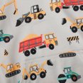 thumbnail image 4 of Toddler Boys Sweatshirts Cotton Truck Pullover Crewneck Hoodie 3T (Truck-8141), 4 of 5