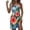 15#m Royal Blue, variant on Floral Hawaiian Dresses for Women 2026 Sleeveless Mini Dress V Neck A Line Pocket Summer Beach Vacation Swing Sundresses Multicolor 3XL