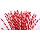 thumbnail image 3 of Limpiadores de pipa con tallos de chenilla rayados, paquete de 100 (rojos), 3 of 5