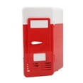thumbnail image 2 of Mini Car Refrigerator, ABS Plastics High Density Red Mini Fridge Sealing Design  For Home, 2 of 8