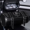thumbnail image 6 of Motorcycle Roll Bag Motorbike Tool Bag Front Bag Front Fork Handlebar Bag Tool Saddlebag Storage Bag, 6 of 8