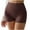 Brown, variant on Timegard Seamless Panties for Women High Waist Slim Comfy Smoothing Briefs Breathable Underwear Shorts