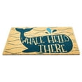 thumbnail image 3 of DII Animal Pun Collection Natural Coir Doormat, 17x29", Whale Hello There, 3 of 3