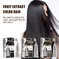 thumbnail image 4 of Fruit Hair Dye Cream Plant Extract Hair Dye Essence with Comb Hair 80ML`, U4L52, 4 of 7