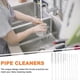 thumbnail image 3 of Straw Cleaner Brush Set for Cleaning 1Set of Nylon Straw Brushes Portable Use, 3 of 4