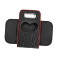 thumbnail image 2 of arctrm Auto Car Armrest Cushion Cup Holder Lightweight Modern Car Armrest Organizer Black Red, 2 of 9