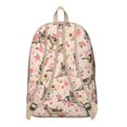 thumbnail image 3 of German Shepherd Dog and Flower Backpack for School,Cute School Bag,Schoolbag with Adjustable Shoulder Straps & Padded Back,15.7"x11.8"x5.5", 3 of 5