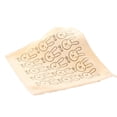 thumbnail image 1 of Flmtop Towel Square/Rectangle Cartoon Rabbit Print Microfiber Soft Bath Feeding Washcloth for Newborn Baby, 1 of 11