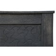 thumbnail image 5 of Gridley Mango Solid Wood Hand-Carved California King Sized Bed in Gray Wash, 5 of 7
