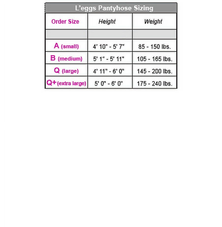 L'Eggs Sheer Energy Medium Support Leg Control Top Wicking Sheer Toe Pantyhose