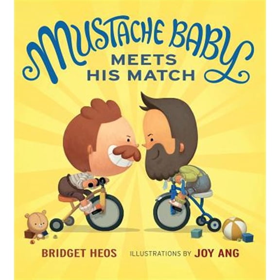 Pre-Owned Mustache Baby Meets His Match (Board Book) Paperback