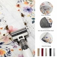 thumbnail image 5 of Large Area Rugs 5'x8', Pink Spring Floral Carpet Runner Indoor Outdoor Rugs Home Decor Aesthetic, Elegant Flowers Farmhouse Botanical Wooden Non Slip Mats Washable Accent Rug for Living Room Bedroom, 5 of 8