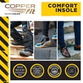 thumbnail image 6 of Copper Fit® WORK GEAR Comfort Insoles | High Impact Cushioning | Men’s Size 8-13, 6 of 8