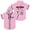 Pink, variant on Sam Fender People Watching North America Tour 2025 Baseball Jersey Women Men Hooded Short Sleeve Shirt
