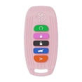 thumbnail image 1 of Teething Chew Toys,remote control silicone toddlers teething toys,baby teething Early Educational,newborn teething chew toys montessori Sensory Toy,infants montessori sensory Pink Sunnimix  Juguetes para masticar la dentición, 1 of 8