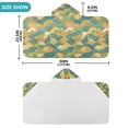 thumbnail image 4 of Yayeee Kids Hooded Towel with Hand Pockets Beach Soft Absorbent Bath Wrap 50 x 23.5 inch, Whimsical Dinosaur Pattern, 4 of 5