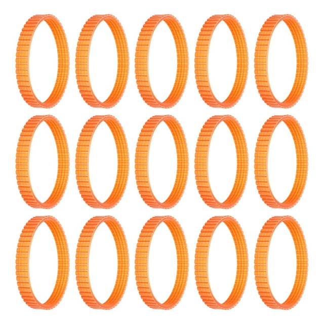 Ribbed Belt, Planer Belt Light Orange Not Easy To Fade Double-gear Belt For F20A