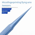 thumbnail image 3 of 2PCS Titanium Alloy Tweezers Professional Repair Fingerprint Fly Line Phone Motherboard Antimagnetic Electronics Forceps, 3 of 7
