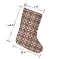 thumbnail image 2 of Christmas Stockings,Red and Green Christmas Plaid Pattern Stockings Christmas,14.8'' Xmas Stockings,Christmas Party Favors,Christmas Party Decorations,Christmas Stockings Personalized, 2 of 5