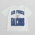 thumbnail image 4 of Women's Gameday Couture White Air Force Falcons Oversized Fierce Focus T-Shirt, 4 of 4